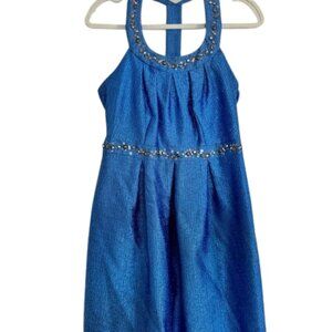 21. Laundry‎ By Shelli Segal Los Angeles Royal Blue Dress Sz 4